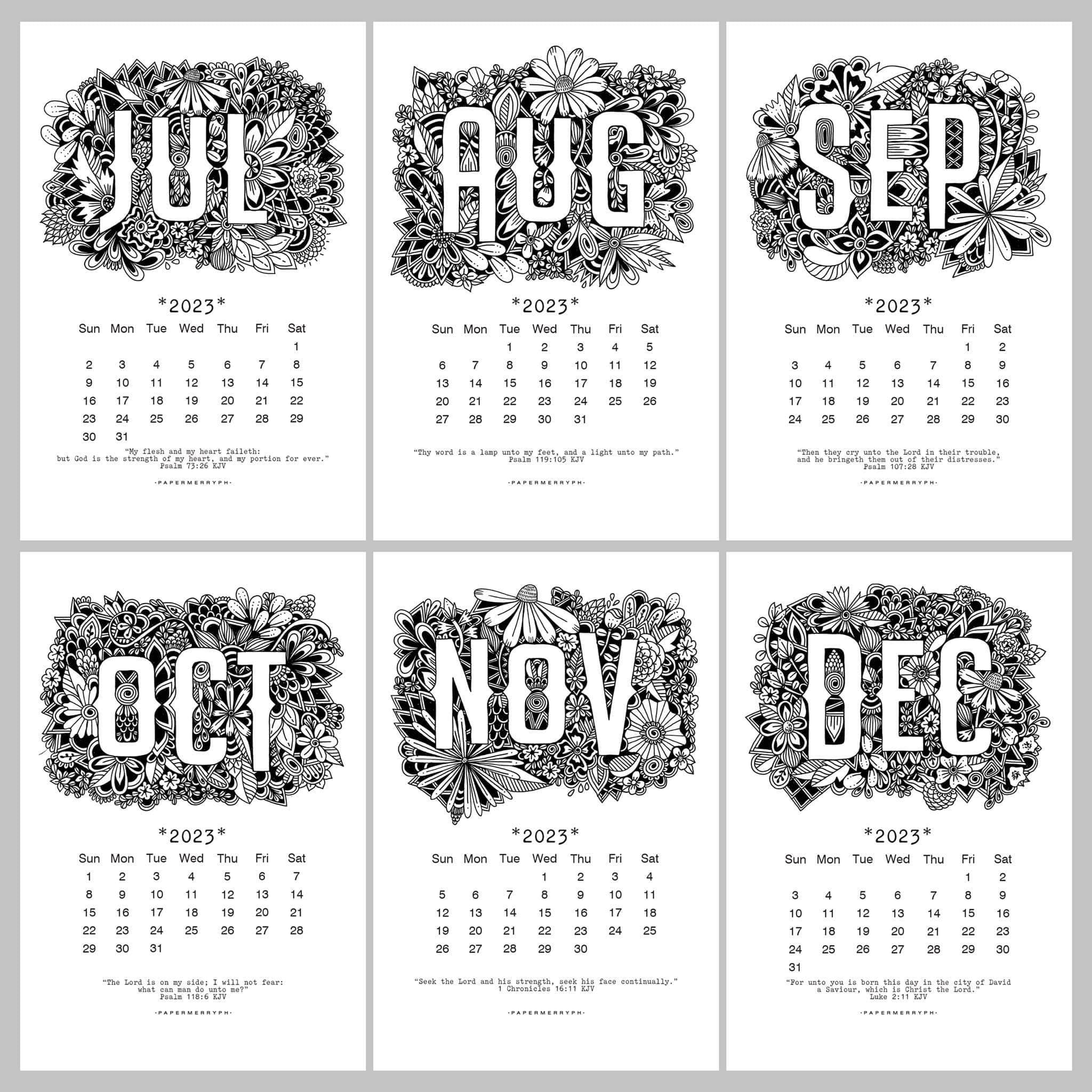 2023 Desktop Doodle Calendar Bundle Doodle Calendar Handmade Brass 2023-desktop-doodle-calendar-bundle-doodle-calendar-handmade-brass